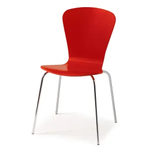 Jídelní židle MILLA, červená