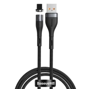 Baseus Zinc - Magnetický nylonový USB kabel lightning 1.5A 1m #3641776