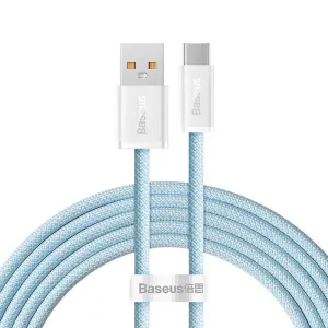 Kabel Baseus Dynamic Series z USB na USB-C, 100 W, 2 m (modrý)