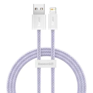Kabel USB-Lightning Baseus Dynamic 2, 2,4 A, 1 m (fialový)