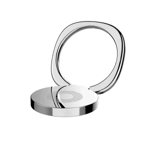 Držák prstenu, držák prstenu Baseus Privity pro telefon (stříbrný)