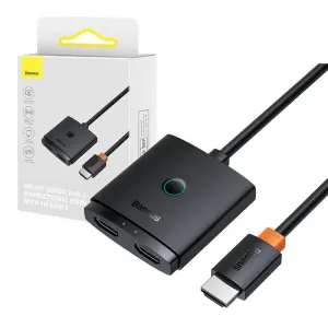 Baseus AirJoy HDMI adaptér 4K + kabel 1m, černý