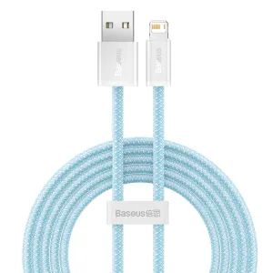 Kabel USB-Lightning Baseus Dynamic, 2,4 A, 1 m (modrý)