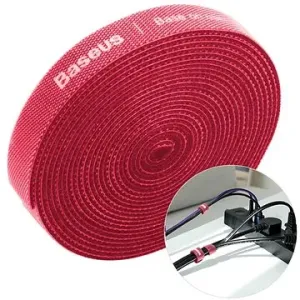 Baseus Rainbow Circle Velcro Straps 3m Red