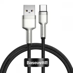 Baseus Cafule kabel USB / USB-C 40W 4A 0.25m, stříbrný (CATJK-01)