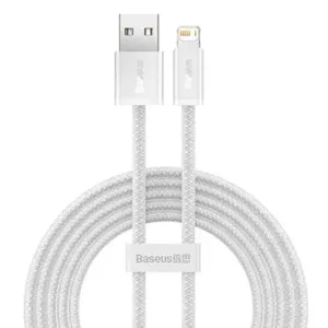 Baseus nabíjecí datový kabel USB/Lightning 2m, bílý