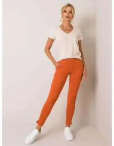 Dámské kalhoty NINA tmavě oranžové