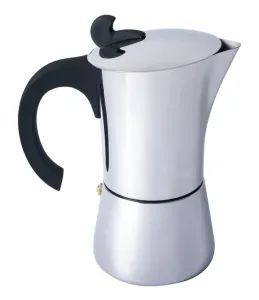 BasicNature Espresso kávovar z nerezové oceli na 9 šálků