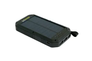 BasicNature 8 Powerbank 8K se solárním nabíjením a LED světlem