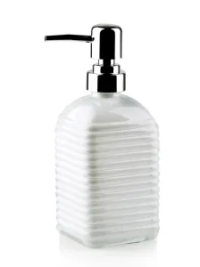 Bathlab Dávkovač na mýdlo KYLE 19 x 7,8 cm bílý