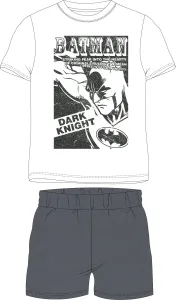 Batman - licence Chlapecké pyžamo - Batman 5204385, bílá / antracit Barva: Bílá, Velikost: 146