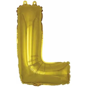 Balón písmeno „L” My Party 30cm 44448112