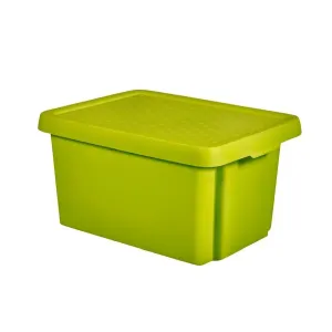 CURVER 41136 Úlložný box  s víkem16L - zelený