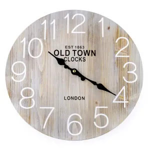 Nástěnné hodiny Old Town, 34 cm