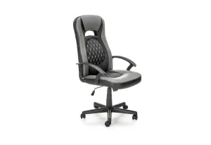 Expedo Kancelářská židle CUSTO, 60x107-117x64, černá/šedá
