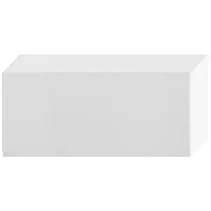 Kuchyňská skříňka Livia W80okgr / 560 světle šedá mat/bílá