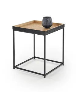 HALMAR Odkládací stolek Yava přírodní dub/černý