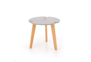Expedo Konferenční stolek STRUMA, 50x45x50, popel/buk
