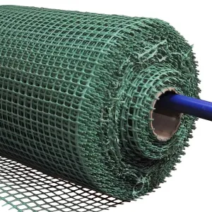 Plastové pletivo 0,4m oko 15x15 zelená (BR5)
