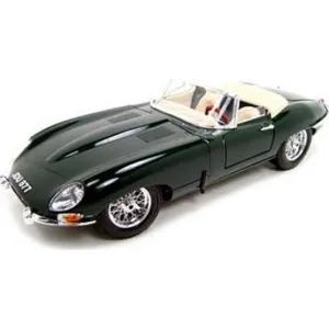 Bburago 1:18 Jaguar E Cabriolet (1961) zelené 18-12046