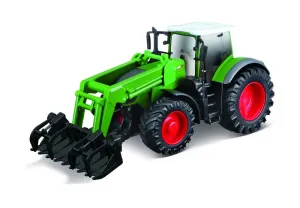 BBURAGO - Bburago10 cm Farma Tractor with front loader - Fendt 1050 Vario + grapple