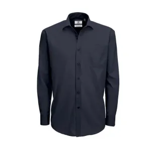 Pánská číšnická košile B&C polybavlna - různé barvy Modrá,L