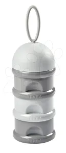 Dávkovač sušeného mléka Beaba Light Mist 3-dílný vzduch & voda odolný šedý od 0 měsíců