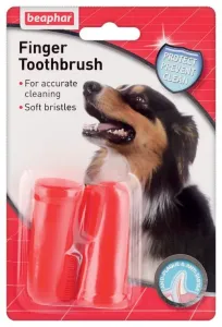 Beaphar Zubní kartáček na prst pro psy 1 ks