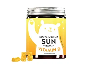 Bears With Benefits Hey Sunshine Sun Vitamins gumoví medvídci s vitaminem D3 pro posílení imunity 60 ks