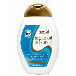 Beauty Formulas Šampon s arganovým olejem pro normální až suché vlasy (Argan Oil Shampoo) 250 ml