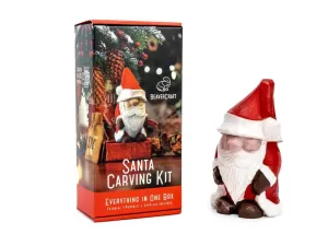 Dárková vyřezávací sada BeaverCraft DIY06 Santa - Santa Carving Hobby Kit #5643032