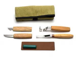 Řezbářský set BeaverCraft S49 - Wood Carving Tool Set for Spoon Carving with compact chisel