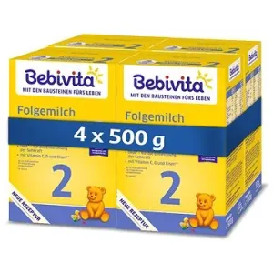 BEBIVITA 2 Pokračovací kojenecká výživa 6m+  4× 500 g