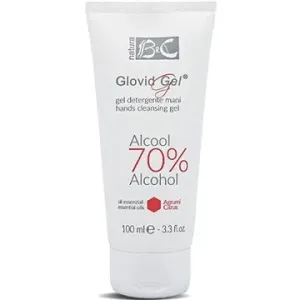 BeC Natura Glovid gel - Čistící gel na ruce s alkoholem 70%, esenciálními oleji a vitamínem E, 100 m