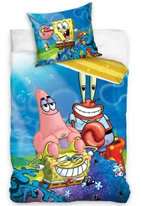 Dětské povlečení Sponge Bob, Patrick a pan Krabs #607535