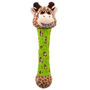 Hračka BeFun pro štěňata TPR+plyš žirafa 39cm