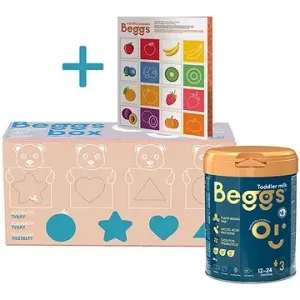 Beggs 3 batolecí mléko 2,4 kg (3× 800 g), box+ pexeso #5730737