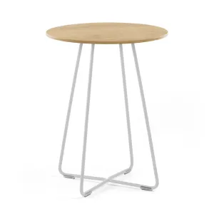 Bejot Kávový stolek vysoký kruhový - Přírodní dub