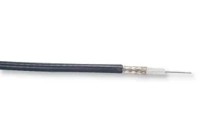 Belden Mrg5800 Coax Cable, Rg58/u, Black, 50 Ohm, Per M