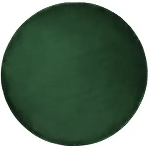 Kulatý viskózový koberec o 140 cm smaragdově zelený GESI II, 254077
