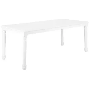 Jídelní stůl bílý 180 x 90 CARY, 123273