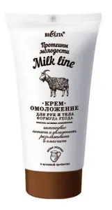 Krém na ruce a tělo s proteinem mladosti - Milk Line - Belita - 150 ml