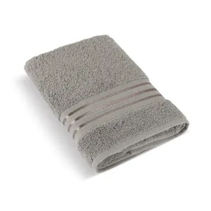 BELLATEX s.r.o. -Froté ručník Linie 500g L/717 tm.šedá 50 × 100 cm