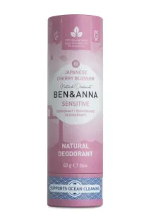 BEN & ANNA Tuhý deodorant Sensitive - Třešňový květ BIO 60 g