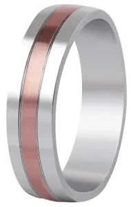 Beneto Bicolor prsten z oceli SPP10 56 mm
