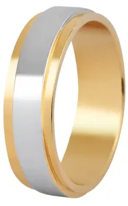Beneto Pánský bicolor prsten z oceli SPP05 63 mm