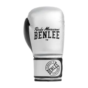 BENLEE boxerské rukavice CARLOS, stříbrnočerné - 12 OZ