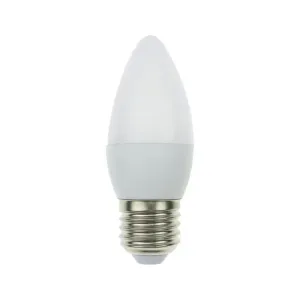 Berge LED žárovka C37 - E27 - 7W - 580 lm - teplá bílá