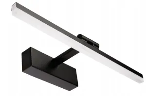Berge Nástěnné svítidlo LED do koupelny - 50 cm - 12 W černé