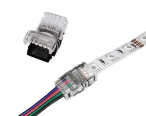 Berge Spojka FIX CLICK pro voděodolné RGB LED pásky o šířce 10mm, pásek - kabel #4139214